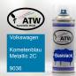 Preview: Volkswagen, Kometenblau Metallic 2C, 9036: 400ml Sprühdose, von ATW Autoteile West.